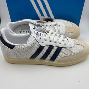Men’s Adidas Somba OG Whit/Night Indigo Cream White JH5633 Size 11